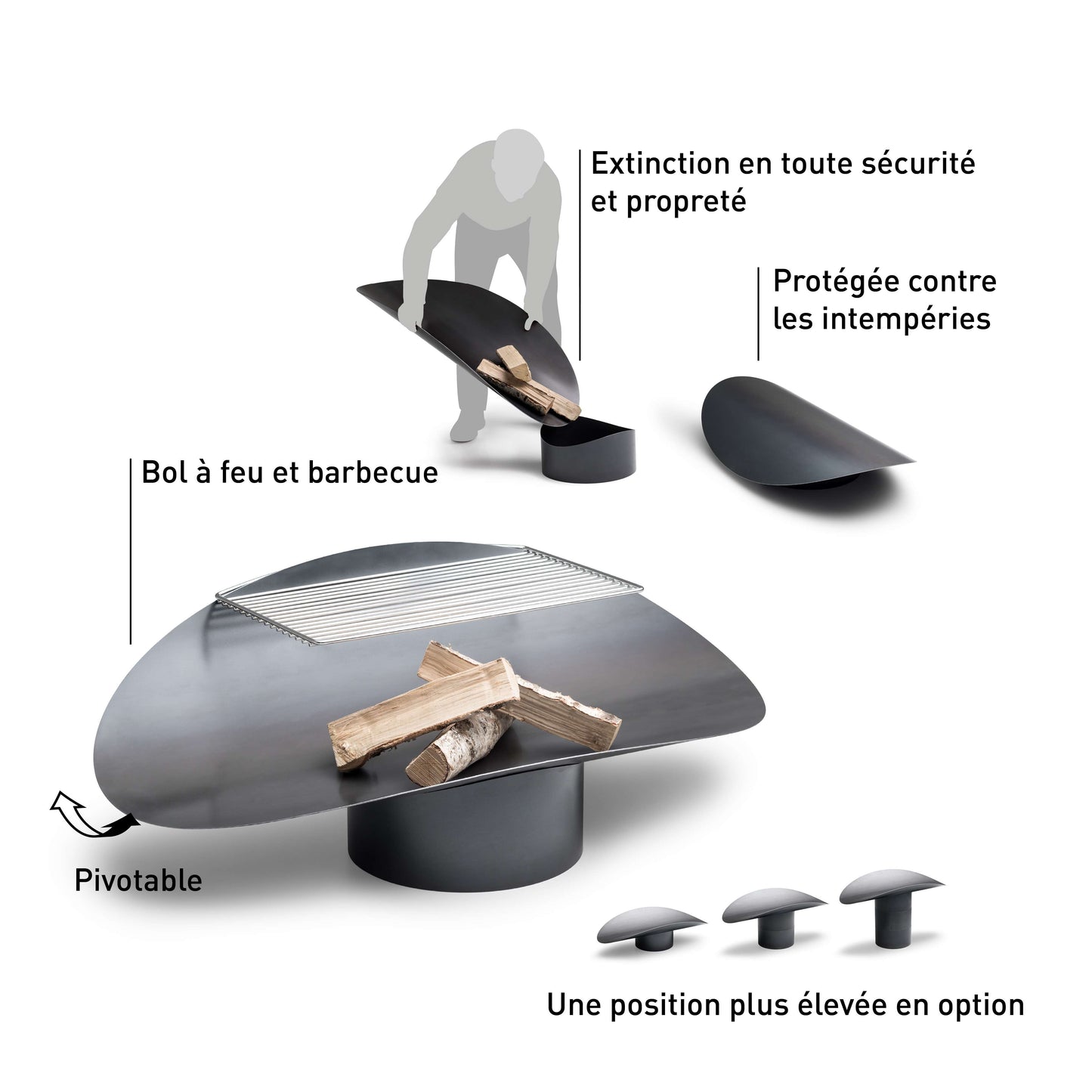 HÃ¶fats Ellipse Vuurschaal -