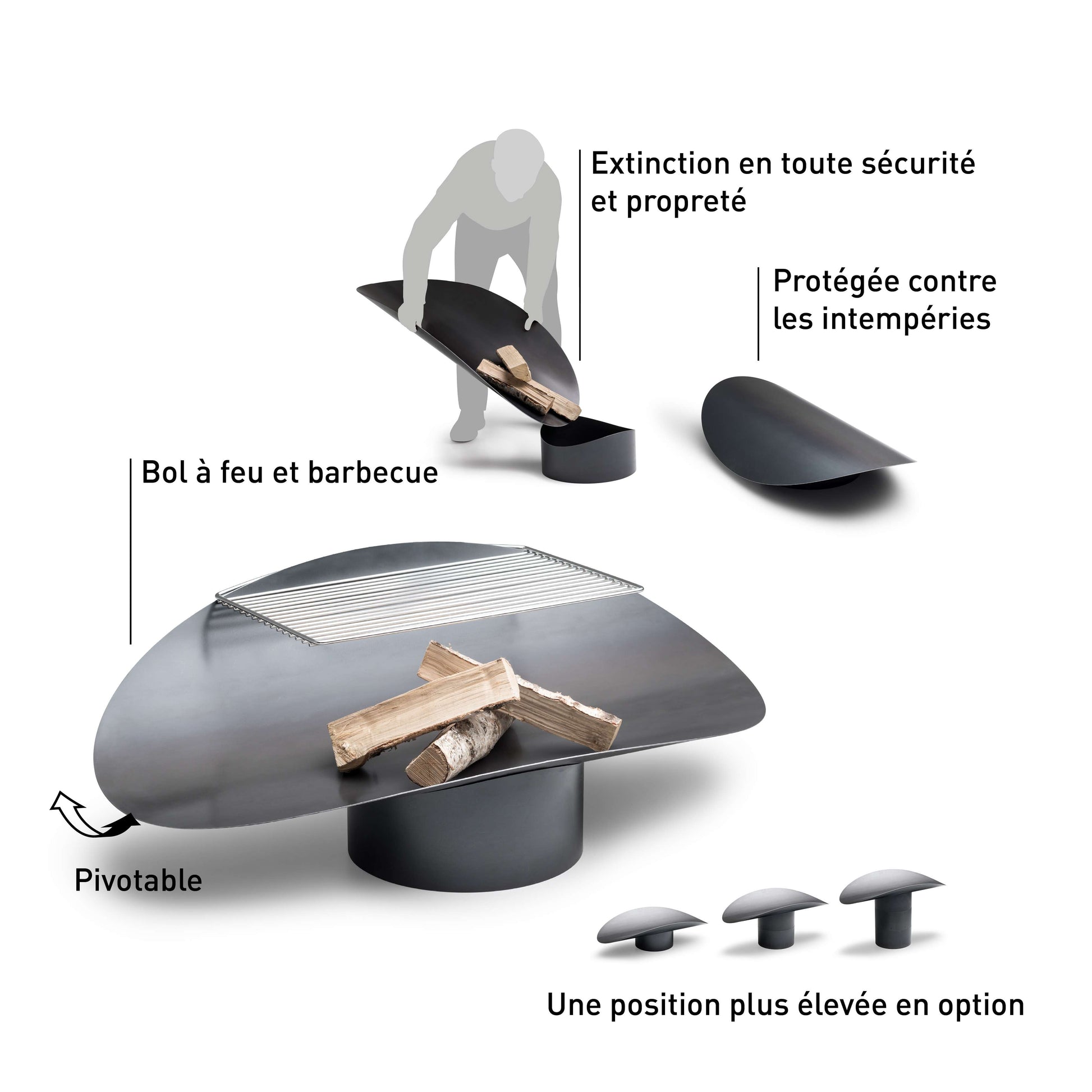 HÃ¶fats Ellipse Vuurschaal -