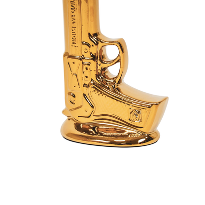 Housevitamin Vaas - Geweer - Keramiek - Goud - 15x9x23cm - Home & Garden > Decor > Vases