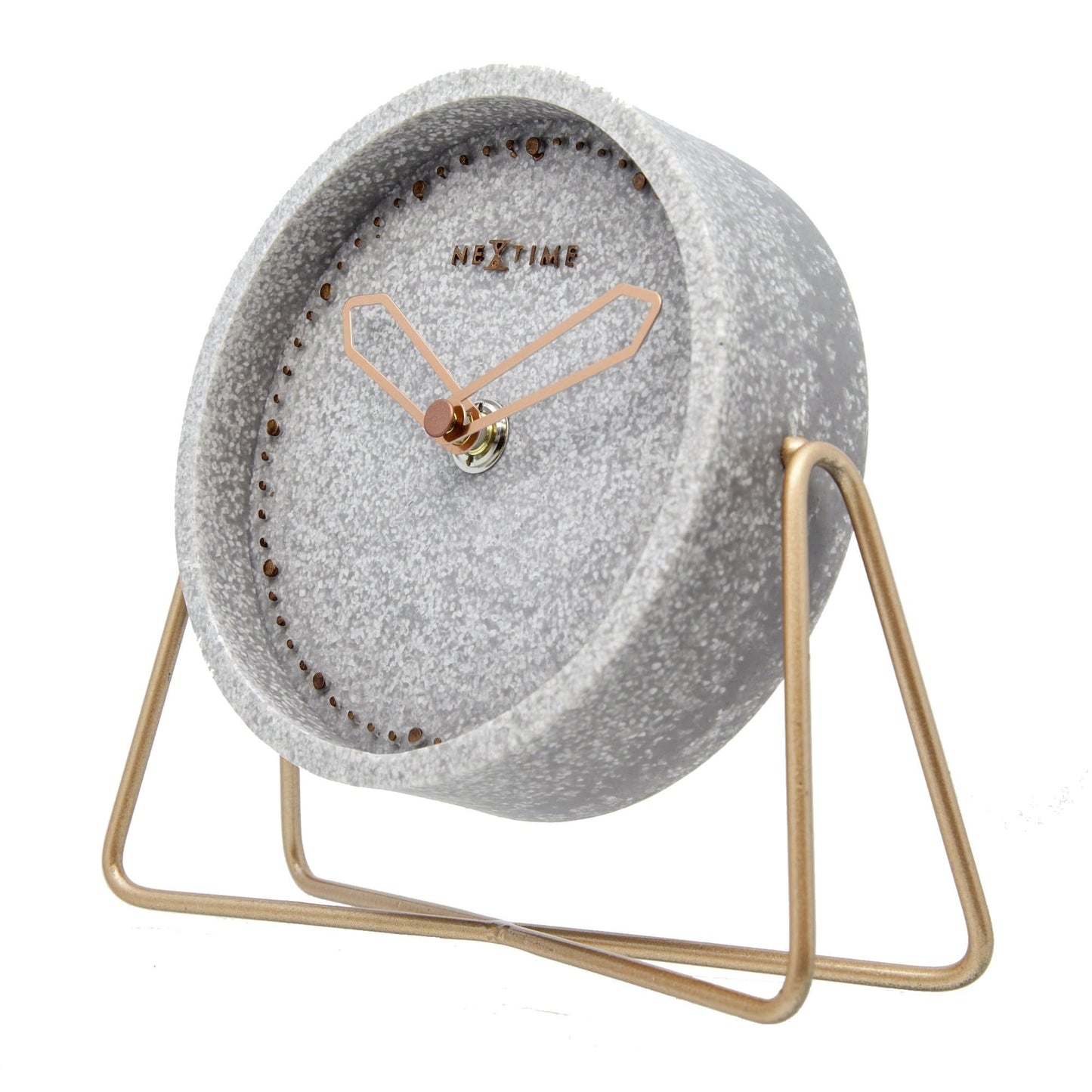 Table clock - 17.5 x 15.5 x 5 cm - Polyresin Table clock NeXtime Clocks