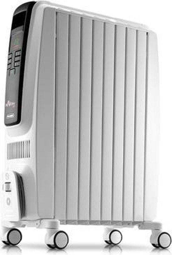 Dragon4 DELONGHI oliegevulde radiator - 1500W - 3 verwarmingsstanden - Real Energy-technologie - Schoorsteeneffect