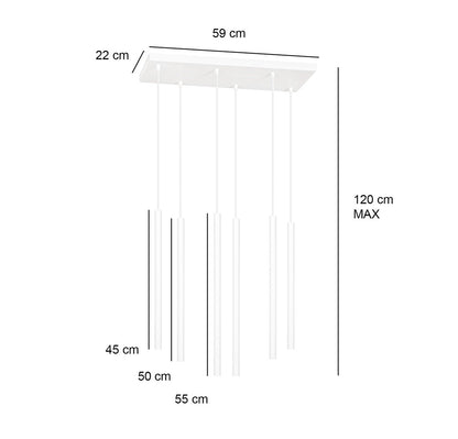 Droppery SELTER 6 ZWART - Home & Garden > Lighting > Lamps