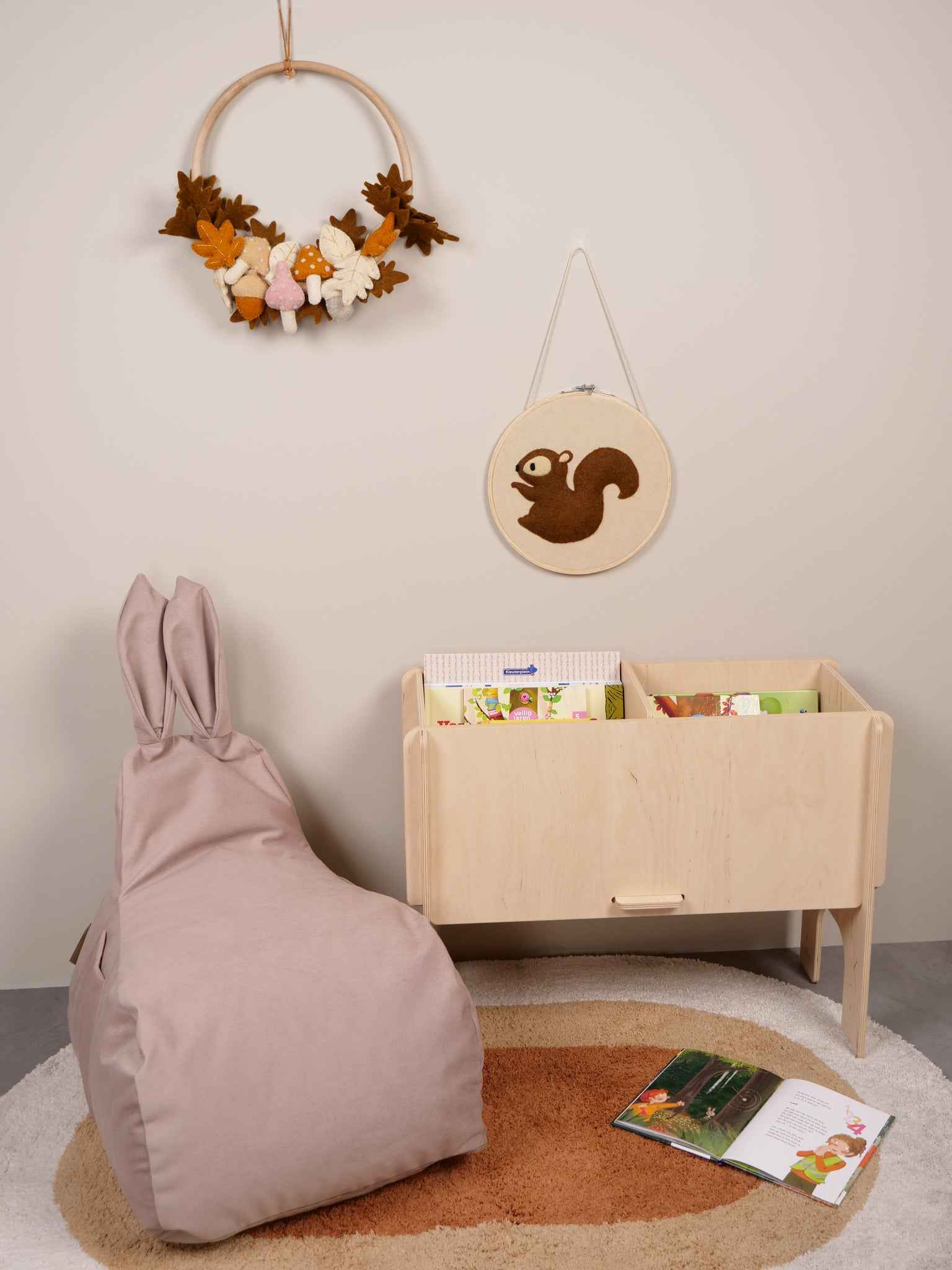 Kidsdepot zitzak Judy - taupe