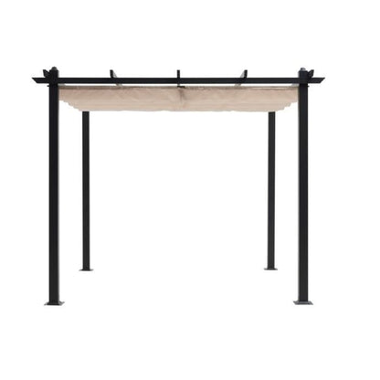 CORDOBA aluminum pergola - Beige - 3 x 3 meters