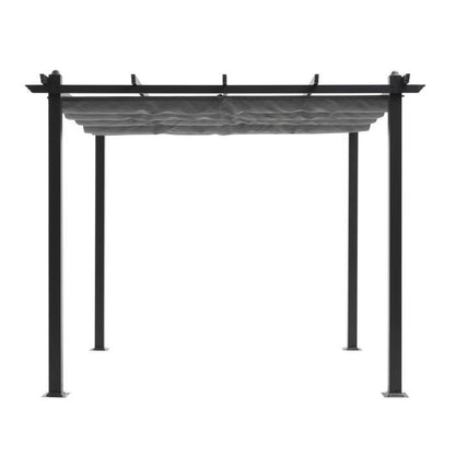 CORDOBA aluminum pergola - Gray - 3 x 3 m