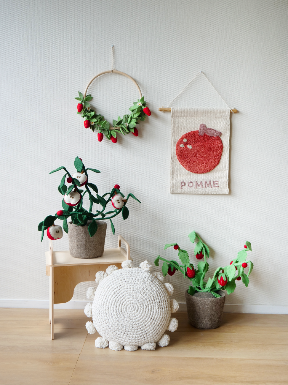 Kidsdepot Pflanze Erdbeere - rot