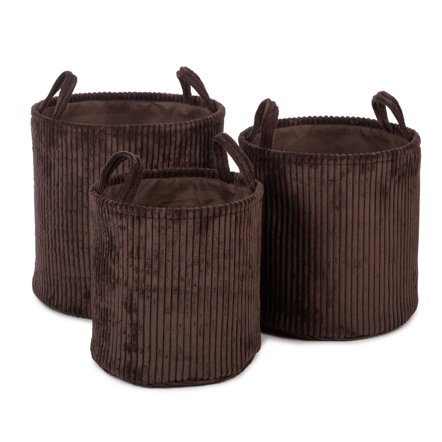 Ebby, brown basket set of 3