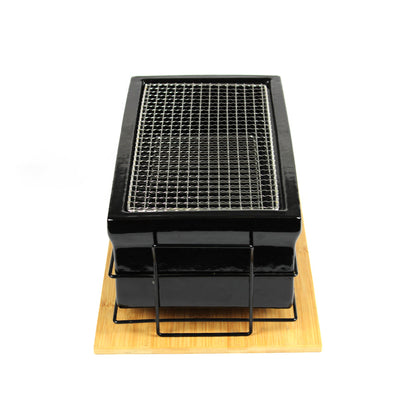 YAKINIKU Black Edition Shichirin Rechthoekig
