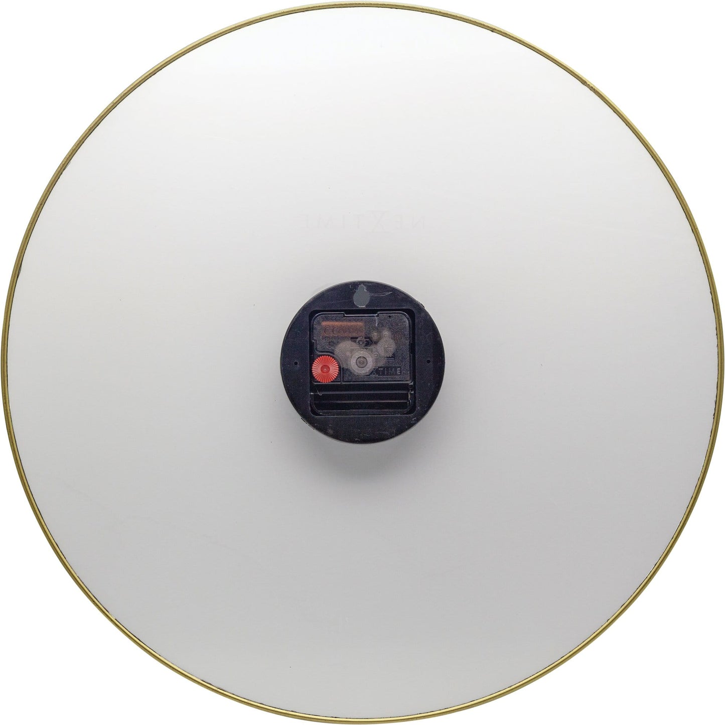 Wall clock - 40 cm - Glass / Metal - 'Marble' Wall clock NeXtime Clocks