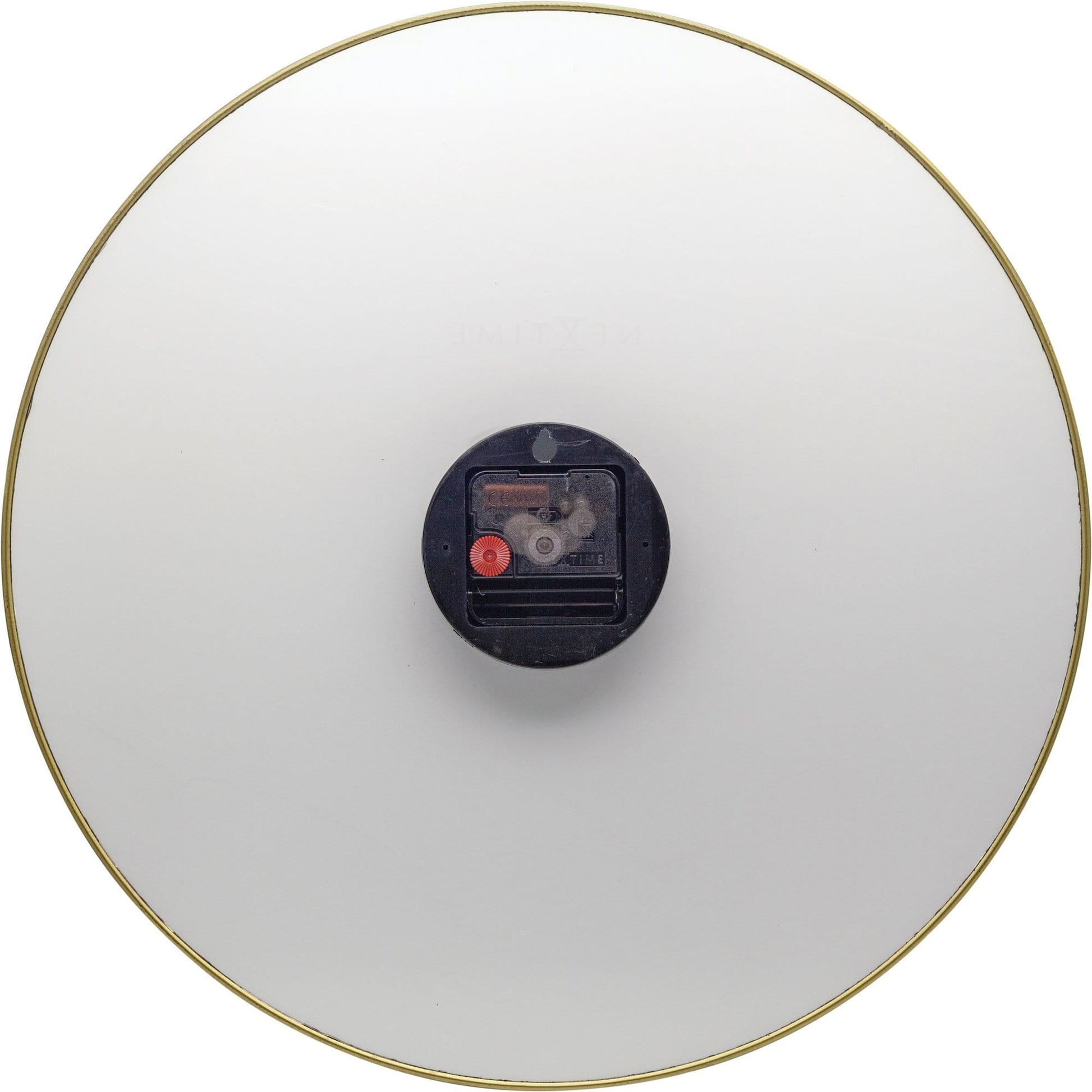 Wall clock - 40 cm - Glass / Metal - 'Marble' Wall clock NeXtime Clocks