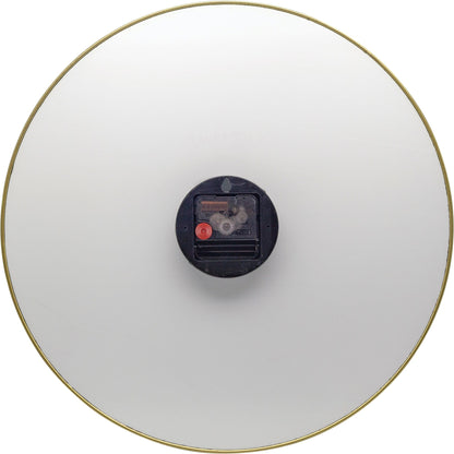 Wall clock - 40 cm - Glass / Metal - 'Marble' Wall clock NeXtime Clocks