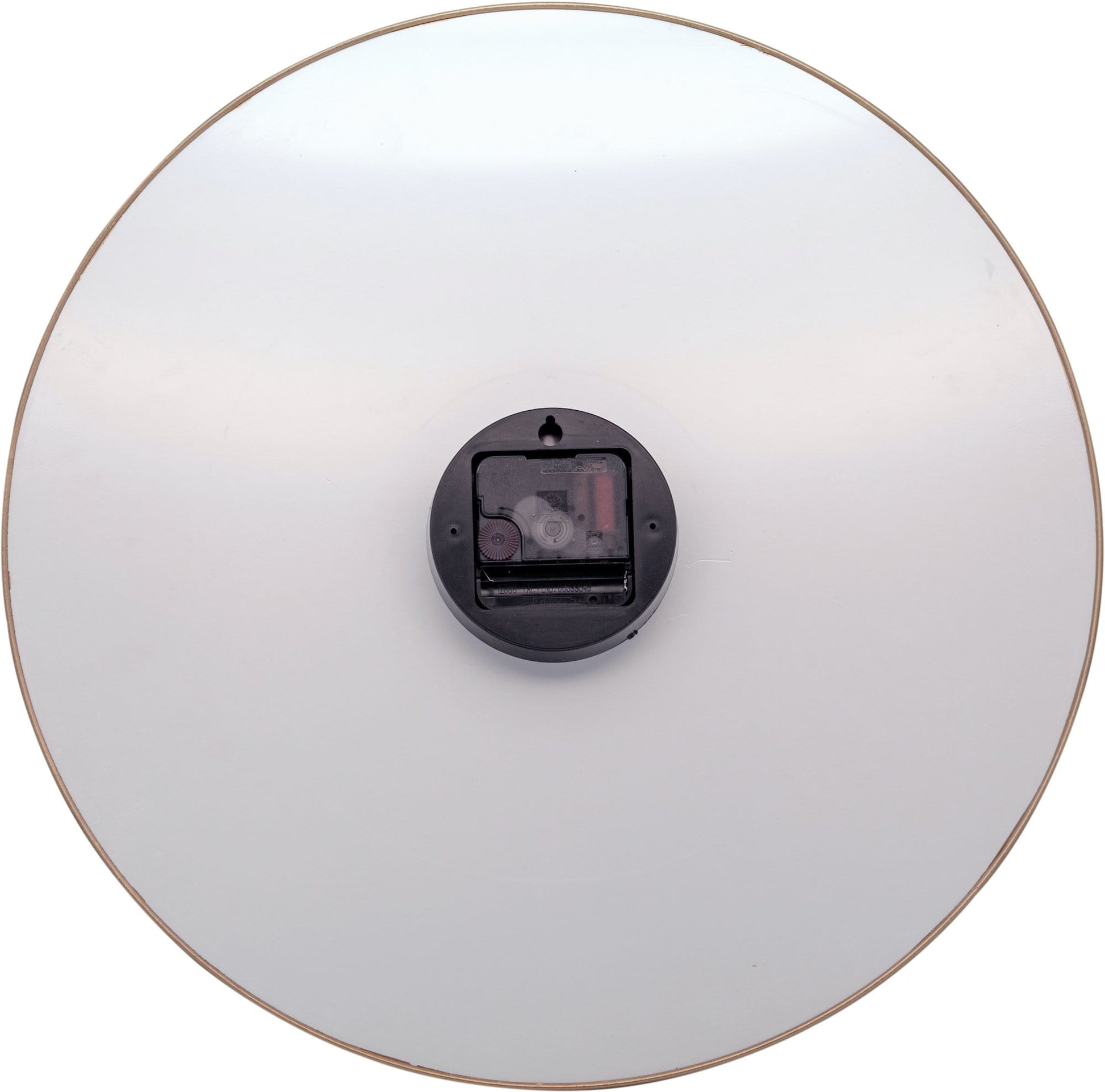 Wall clock - 40 cm - Glass / Metal - 'Marble' Wall clock NeXtime Clocks