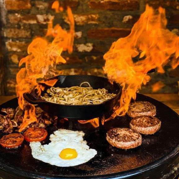 Valhal Koekenpan Gietijzer met Handgrepen 30 cm -