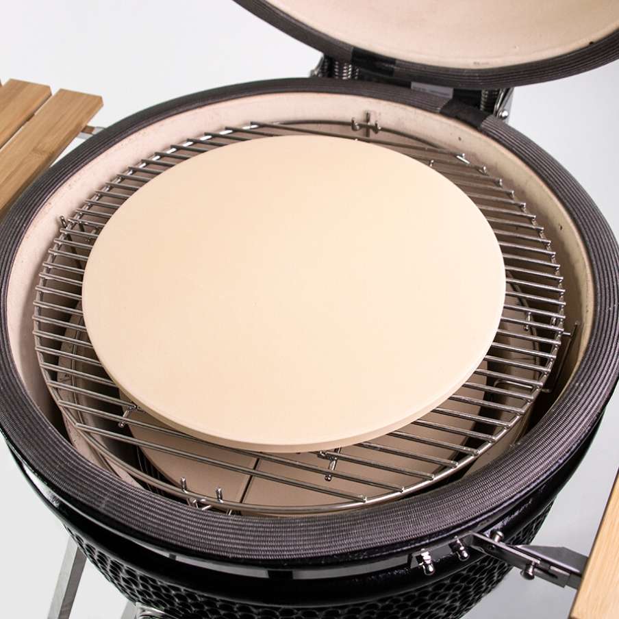 Yakiniku BBQ Accessoire Kamado 19" Grote Pizzasteen -