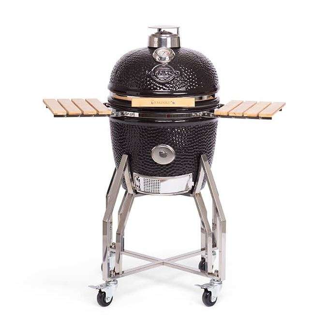 Yakiniku BBQ Kamado 16 Medium met onderstel en Zijtafels -