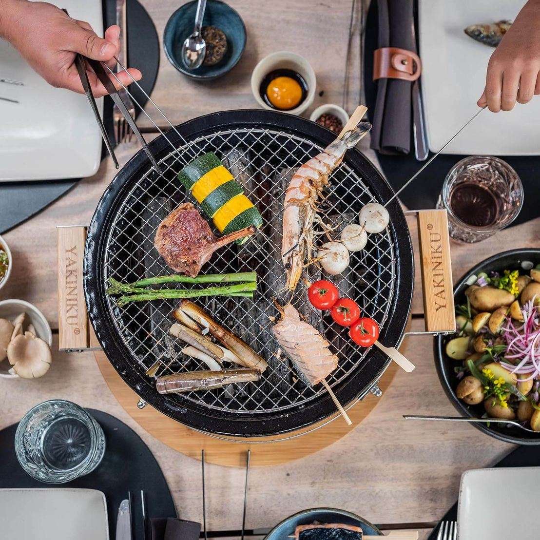 Yakiniku Tafelgrill Shichirin Rond -