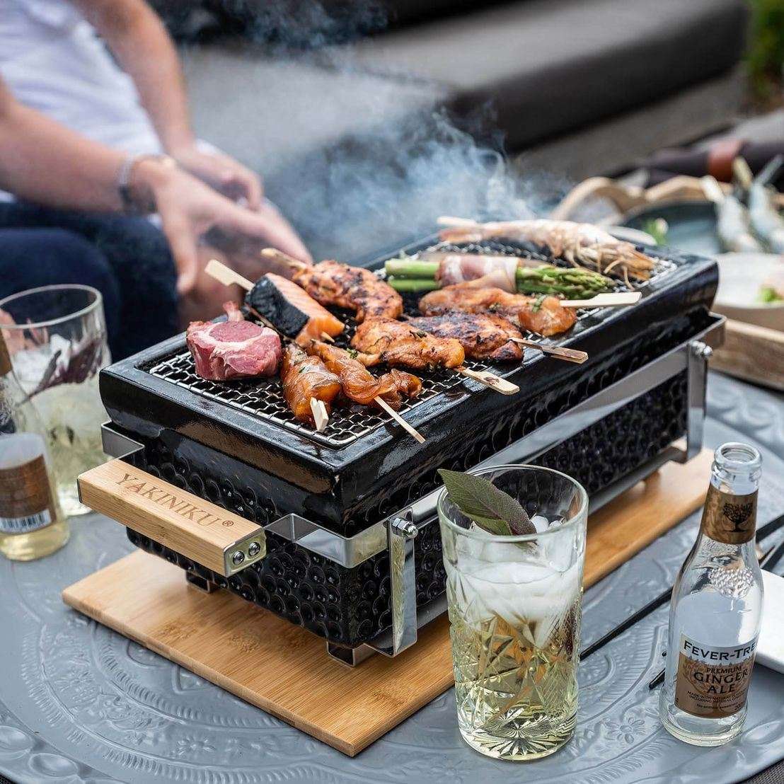 Yakiniku Shichirin Tafelgrill Rechthoekig -