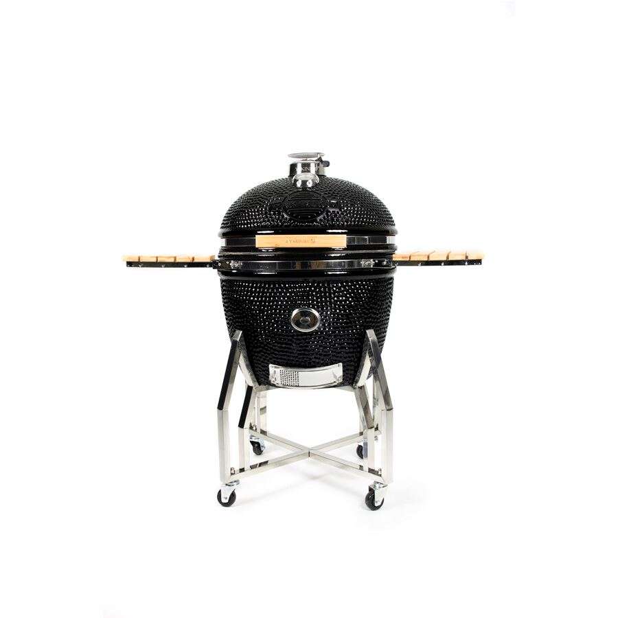 Yakiniku BBQ Kamado 24" XXL Pro Set met Onderstel- Zijtafels en Hoes -