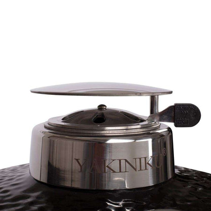 Yakiniku BBQ Kamado 24" XXL Pro Set met Onderstel- Zijtafels en Hoes -