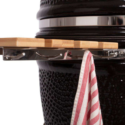 Yakiniku BBQ Kamado 24" XXL Pro Set met Onderstel- Zijtafels en Hoes -