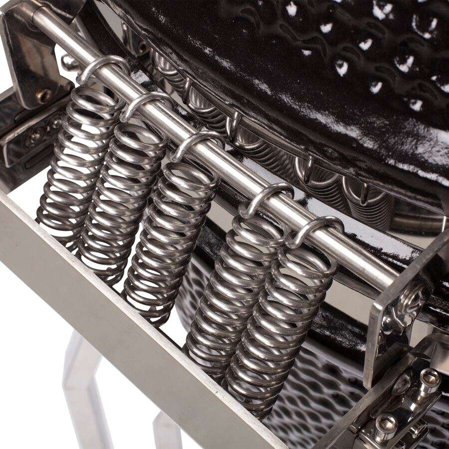 Yakiniku BBQ Kamado 24" XXL Pro Set met Onderstel- Zijtafels en Hoes -