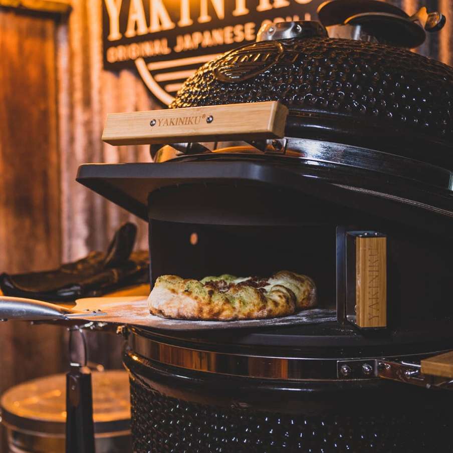 Yakiniku BBQ Accessoire Kamado 19" Grote Pizza Maan -