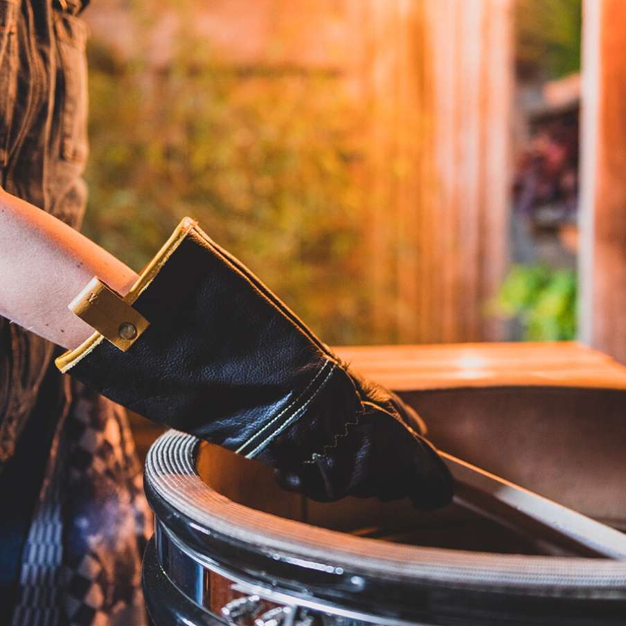 Yakiniku BBQ Accessoire Handschoenen Leder -