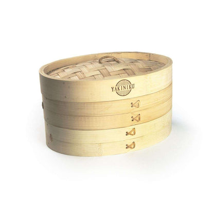 Yakiniku Barbecue accessoire stoommand van bamboe -