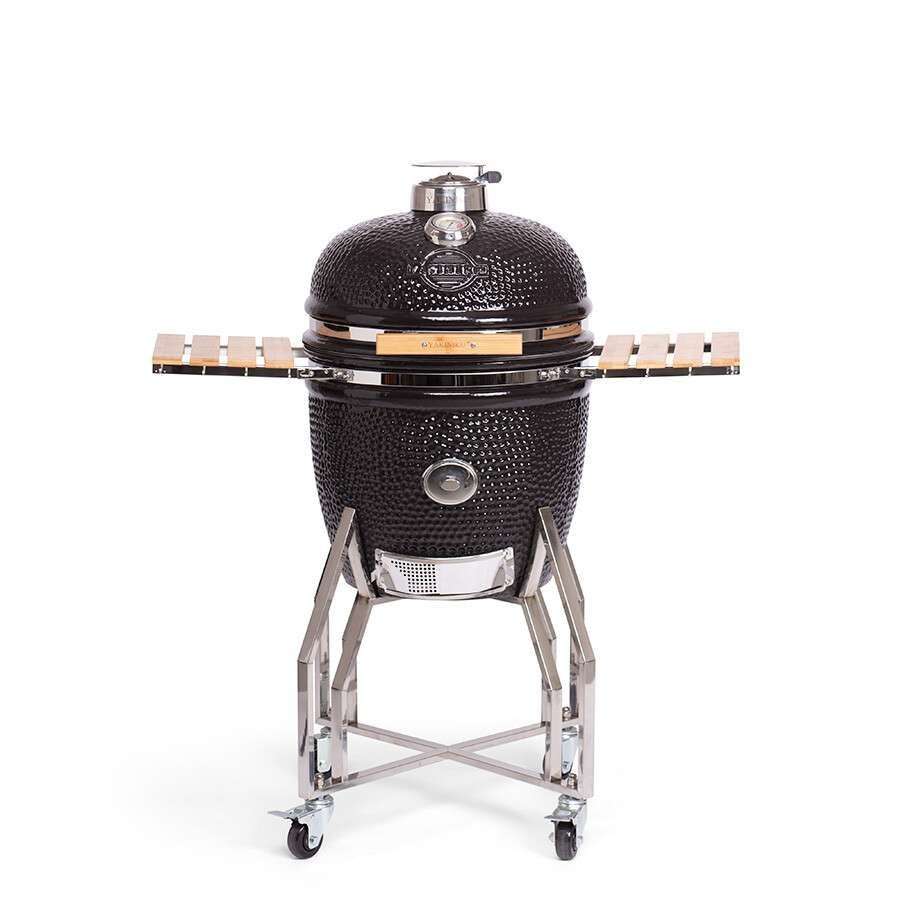 Yakiniku BBQ Kamado 19 Inch Groot met Onderstel en Zijtafels Pro Set -