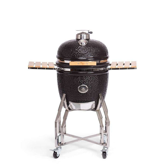 Yakiniku BBQ Kamado 19 Inch Groot met Onderstel en Zijtafels Pro Set -