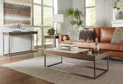 Modus Furniture International Ennis bijzettafel in bruin sabel -