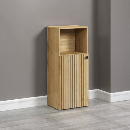 Badkameropbergkast - Eikendecor - L40 x H95 x D31 cm - Puur genot