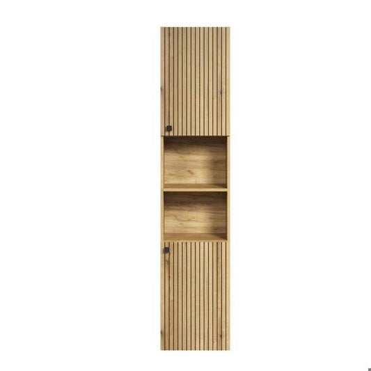 PURE BLISS Badkamerkolom - Eiken decor - L40 x H186 x D31 cm