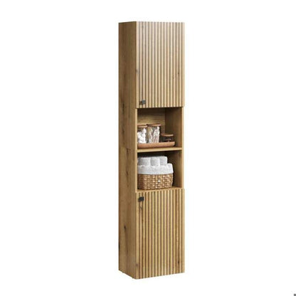 PURE BLISS Badkamerkolom - Eiken decor - L40 x H186 x D31 cm