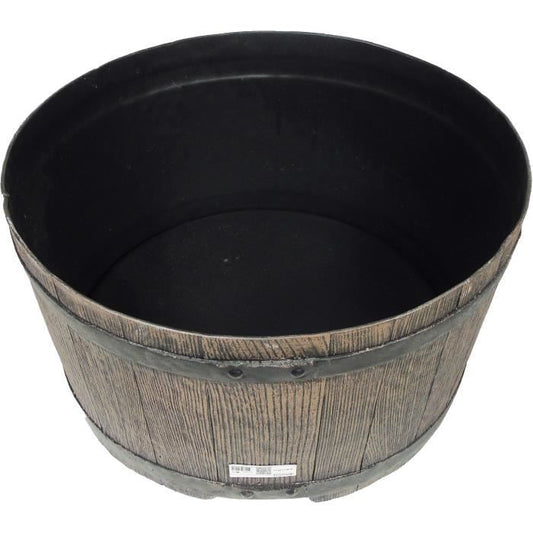Natural Rain Barrel Holder 30.5x58cm Brown