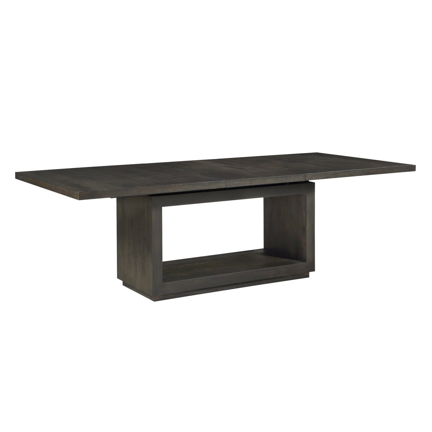 Modus Furniture International Rechthoekige eettafel Oxford in basalt grijs. -