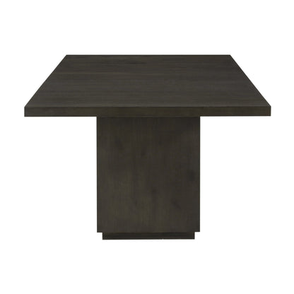 Modus Furniture International Rechthoekige eettafel Oxford in basalt grijs. -
