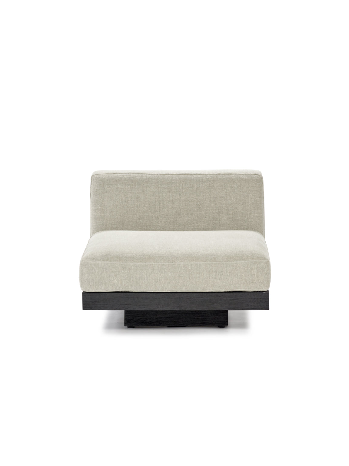 Rudolph Black Beige Sofa Bench