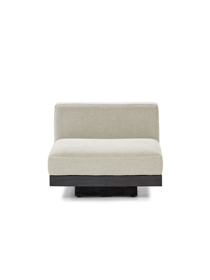 Rudolph Black Beige Sofa Bench