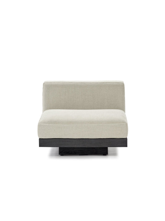 Rudolph Black Beige Sofa Bench