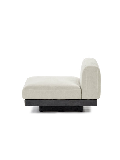 Rudolph Black Beige Sofa Bench