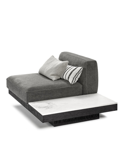 Rudolph Dark Grey Sofa Bench