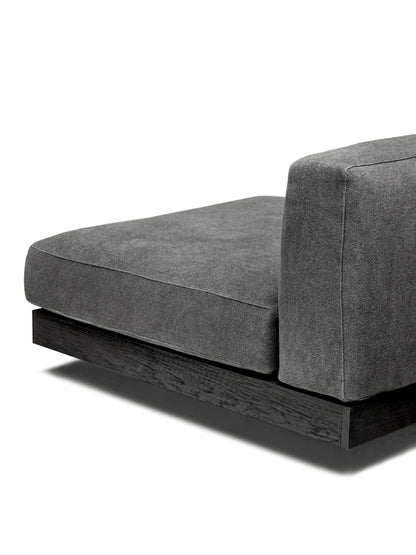 Rudolph Dark Grey Sofa Bench