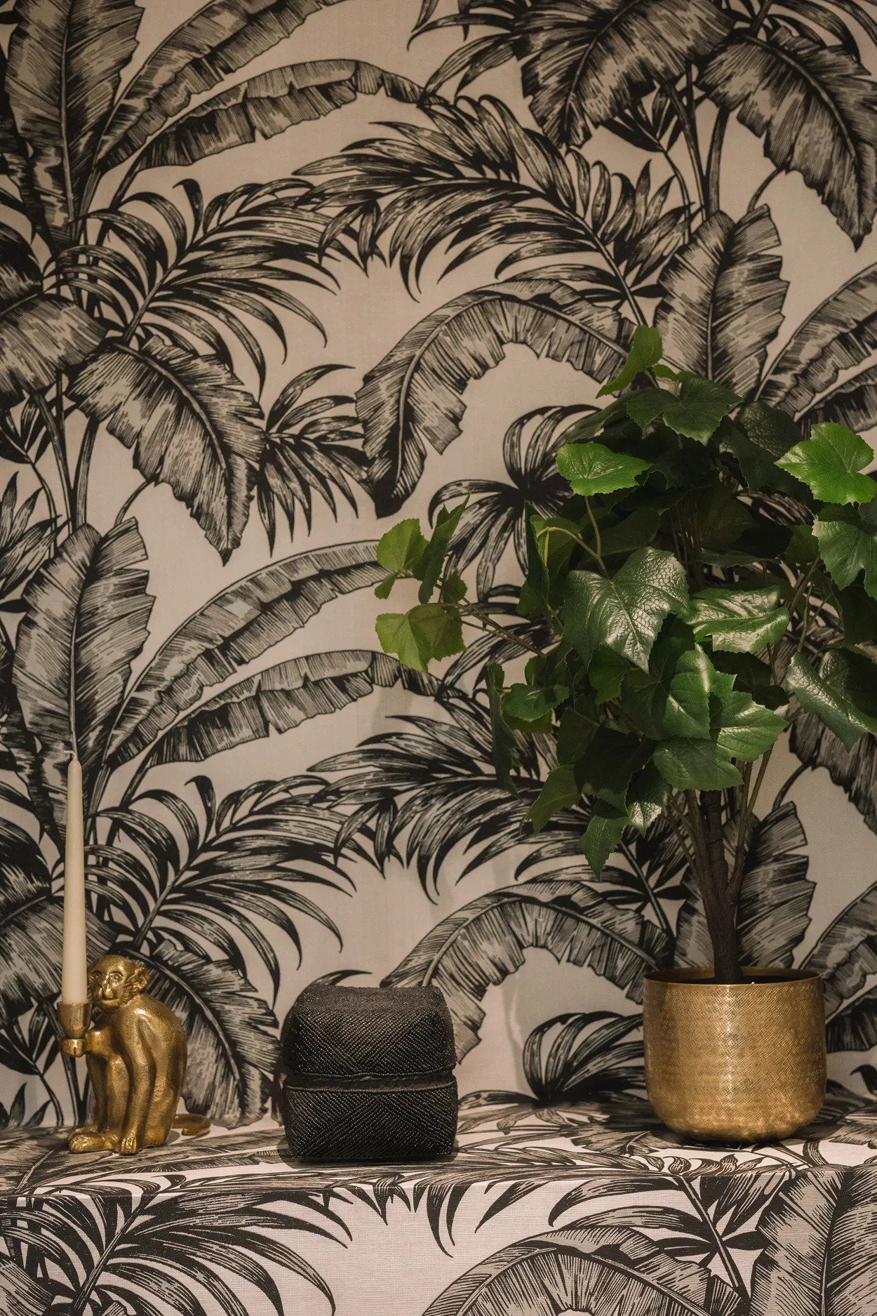 Bazar Bizar De Kralenmand - Zwart - L - Home & Garden > Decor > Baskets