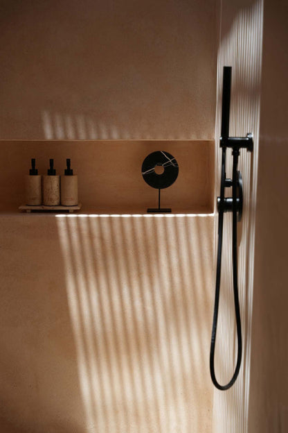 Bazar Bizar De marmeren schijf op standaard - Zwart - M - Home & Garden > Decor