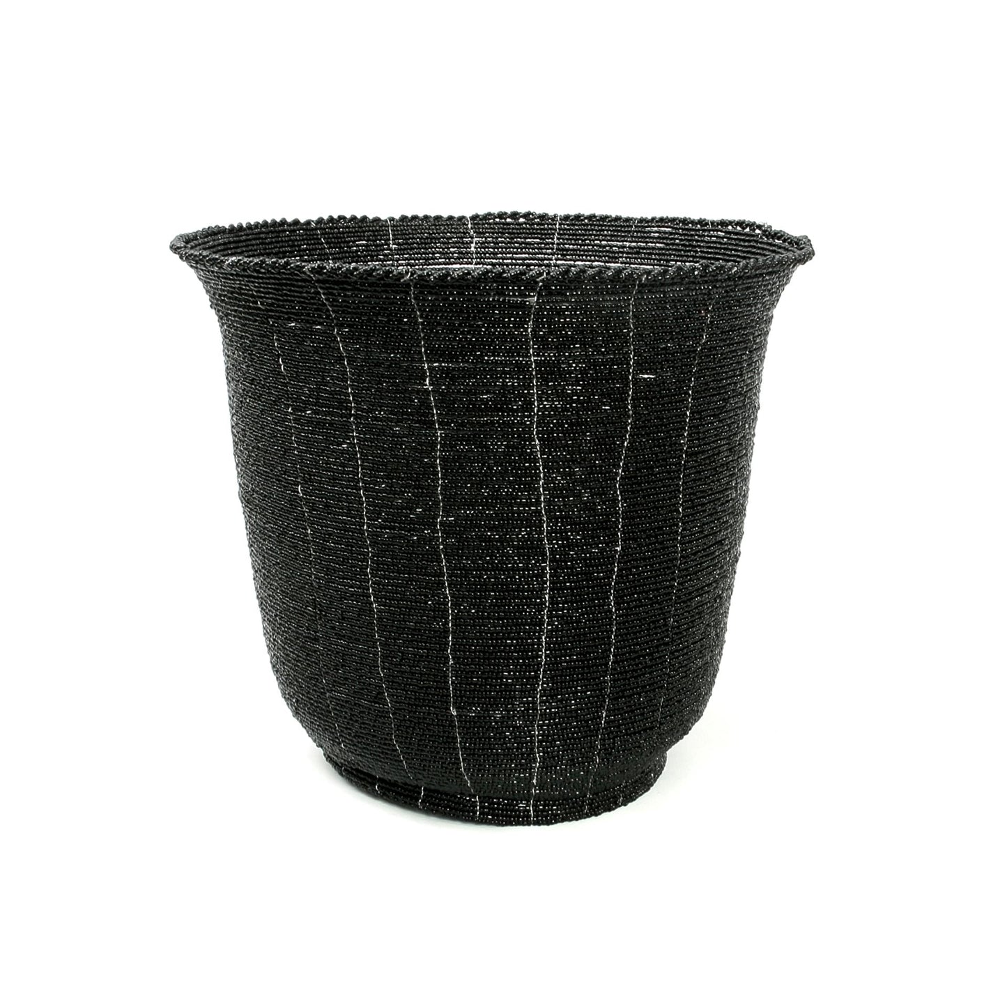 Bazar Bizar De Beaded Bowl High - Zwart - L_40 -