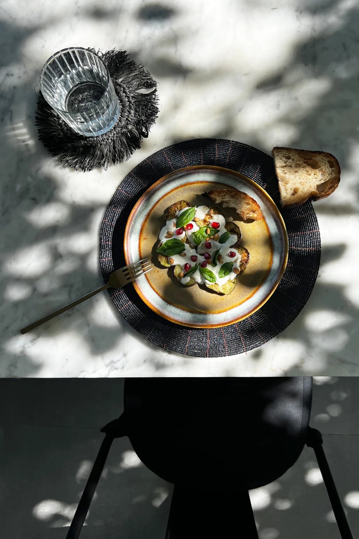 Bazar Bizar De Kralen Placemat - Zwart - Home & Garden > Linens & Bedding > Table Linens > Placemats