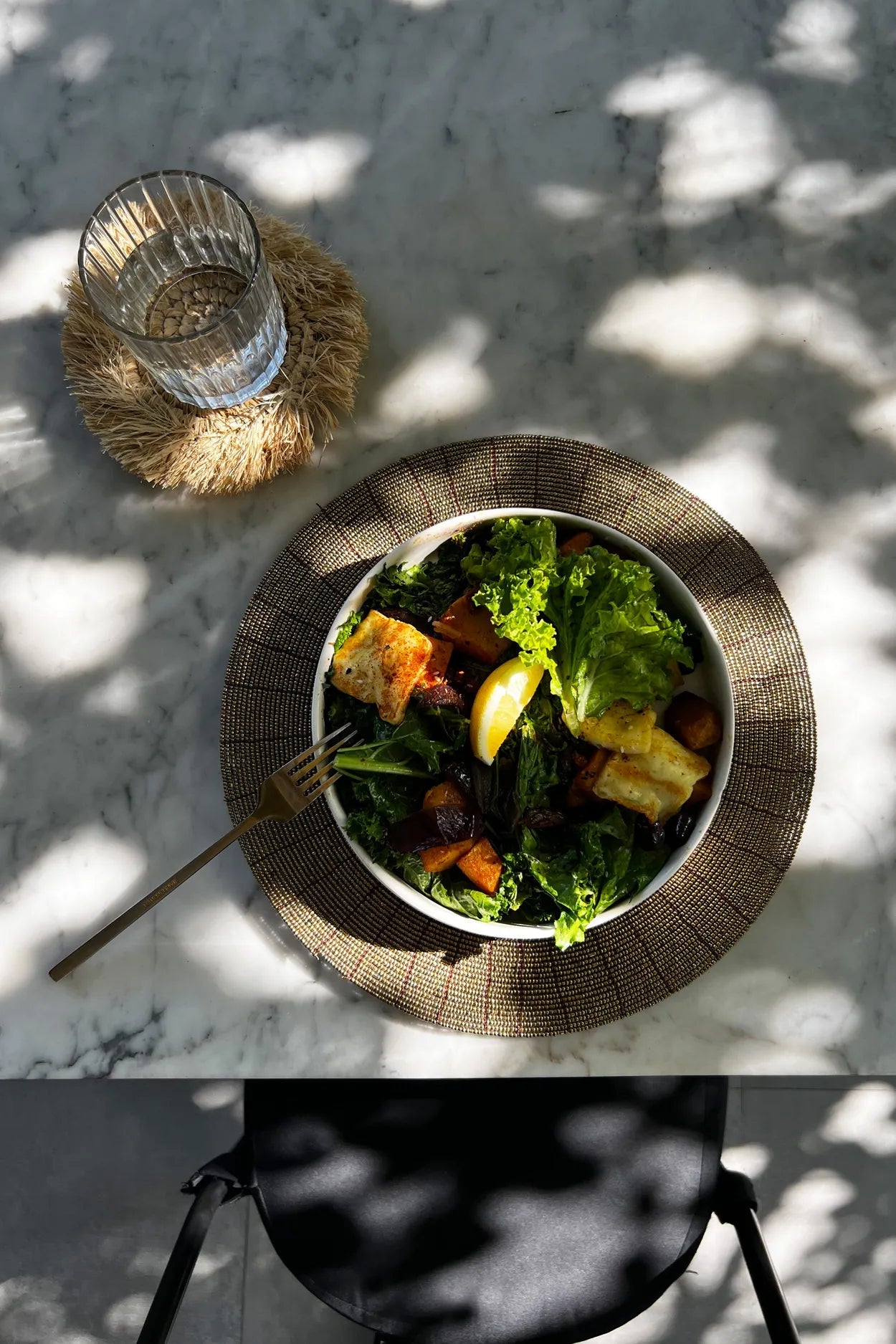 Bazar Bizar De Kralen Placemat - Goud - Home & Garden > Linens & Bedding > Table Linens > Placemats