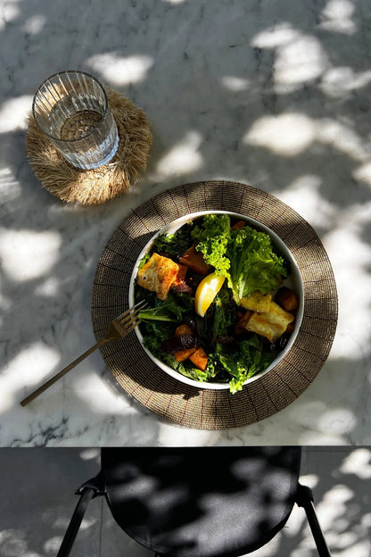 Bazar Bizar De Kralen Placemat - Goud - Home & Garden > Linens & Bedding > Table Linens > Placemats