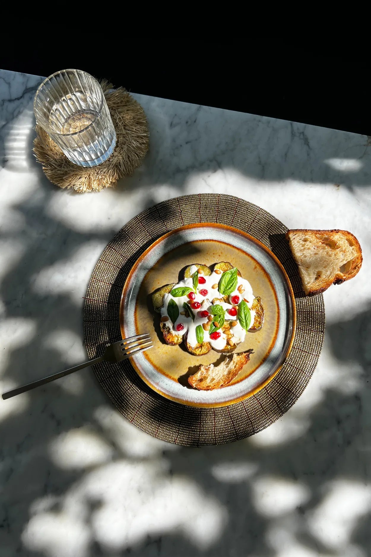 Bazar Bizar De Kralen Placemat - Goud - Home & Garden > Linens & Bedding > Table Linens > Placemats